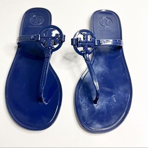 Tory Burch Navy Sandals size 7